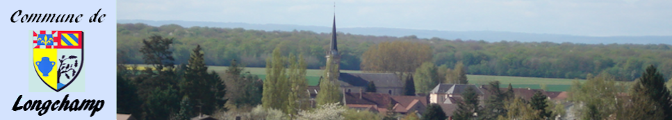 logo et vue sur la commune de Longchamp, Côte-d'Or (21)