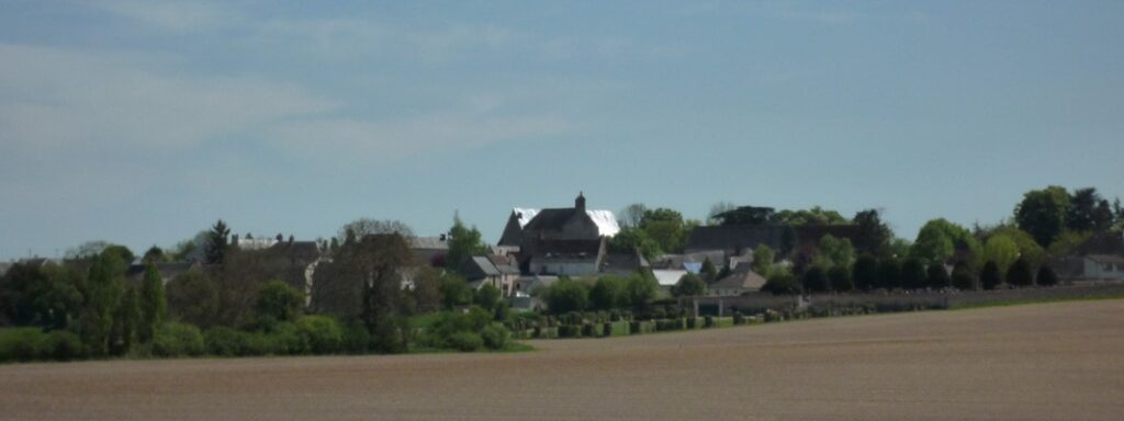 vue sur la commune de Chanceaux-sur-Choisille, Indre-et-Loire (37)