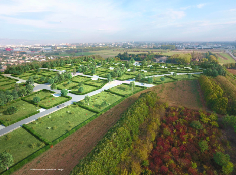 plan du lotissement La Canopée à Valence, dans la Drôme (26)