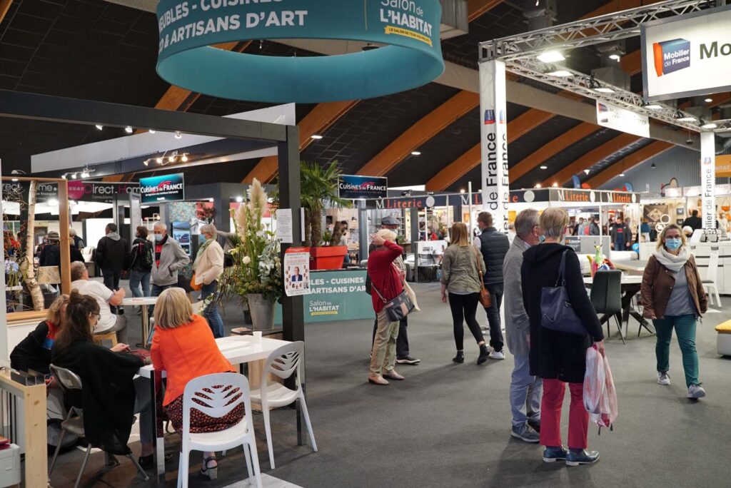ambiance du Salon de l'Habitat de Tours
