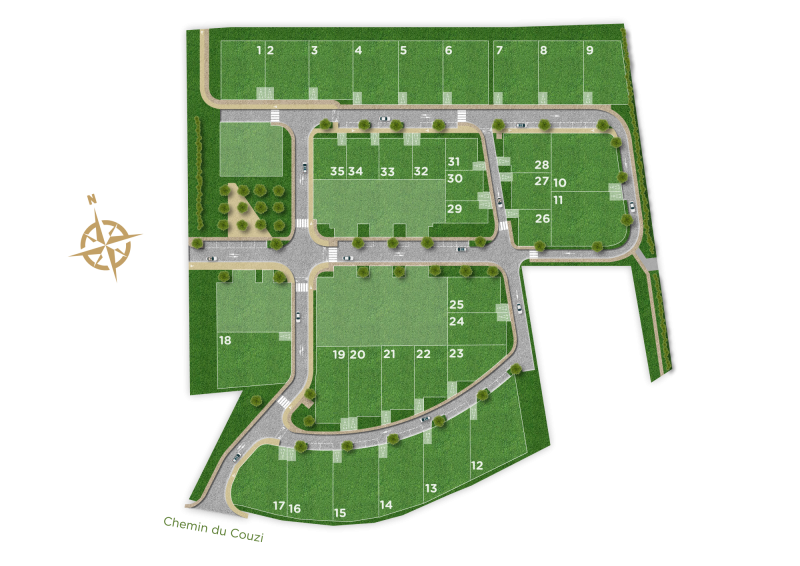 Image du post Encore quelques terrains à vendre à Venerque, au sud de Toulouse (31)