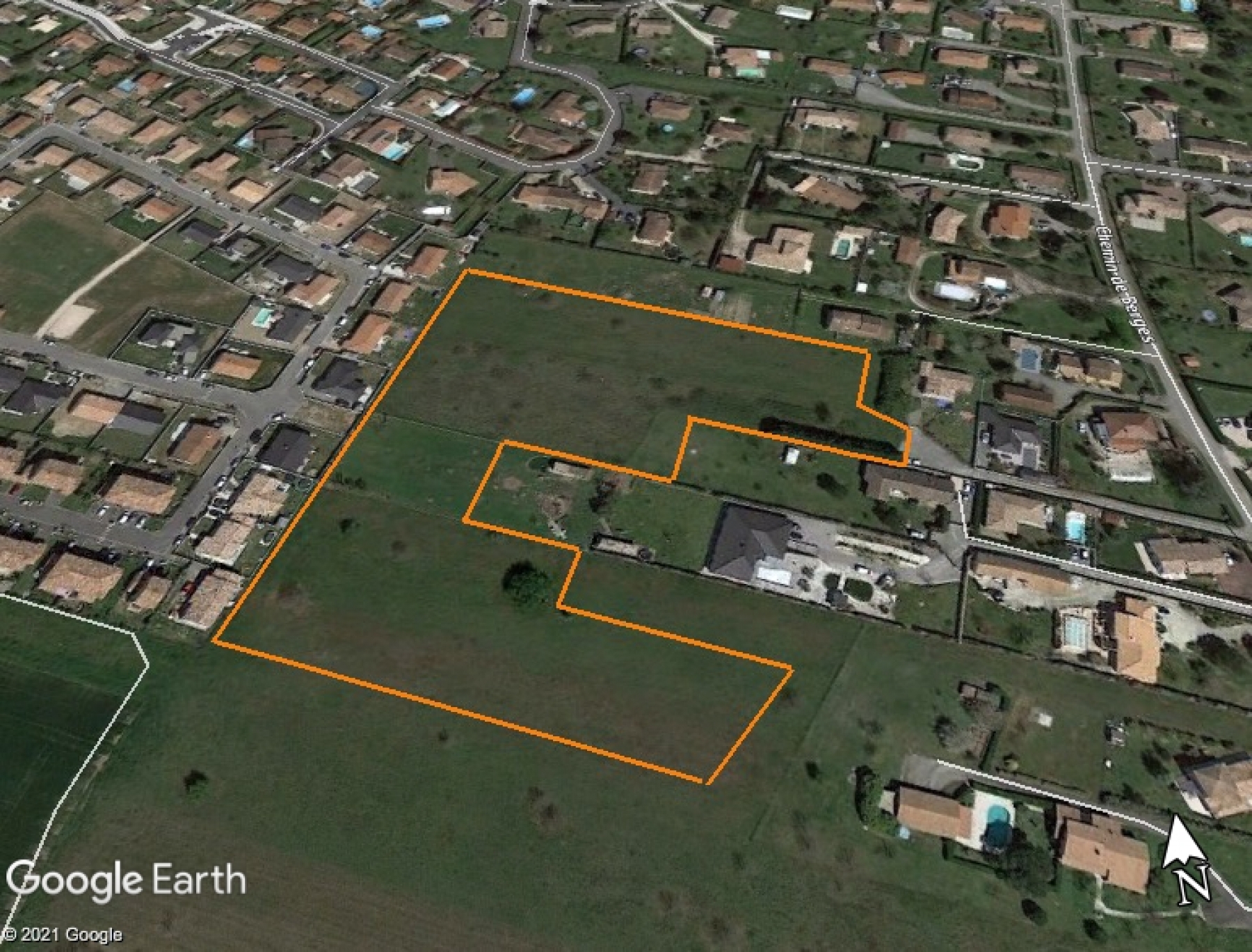 vue sur le lotissement « Cœur de Vignes », à Lavernose-Lacasse (31)