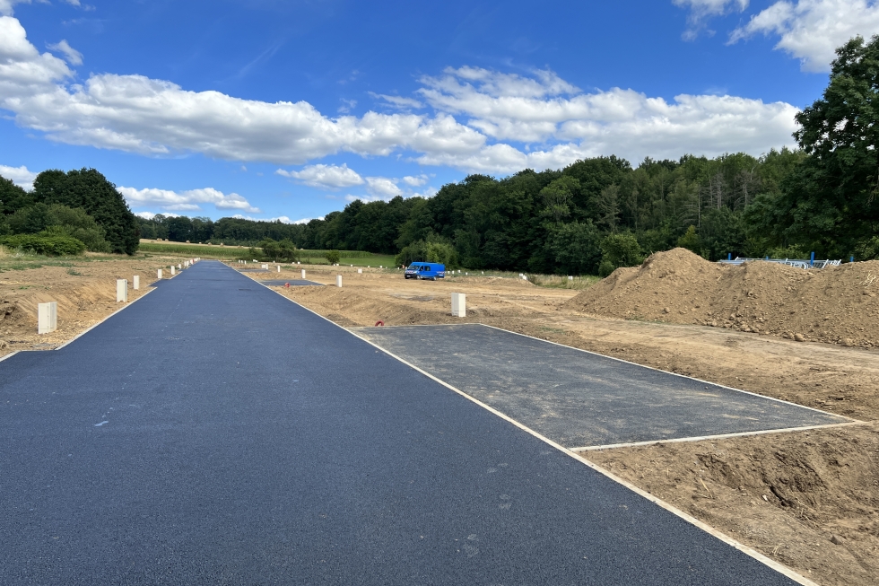 vue sur le lotissement « La Vallée Berger », à Vrigne aux Bois (08)