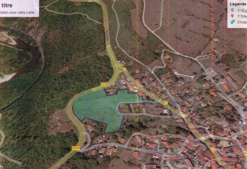 implantation du nouveau lotissement à Parent, dans le Puy-de-Dôme (63)