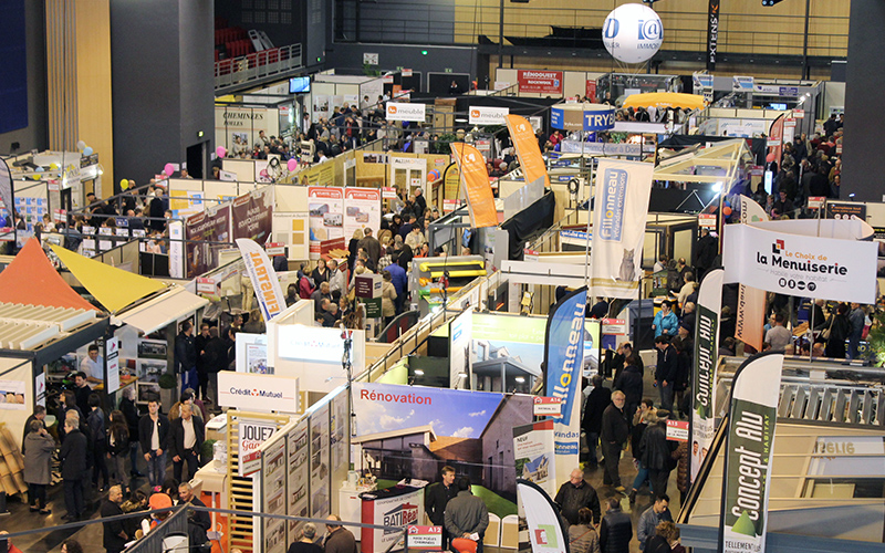 vue sur un salon habitat