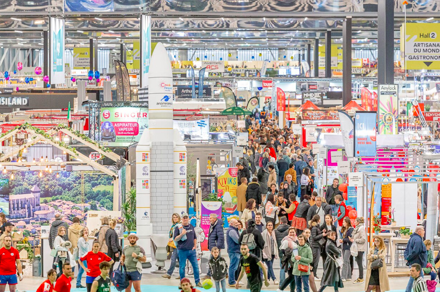 intérieur de la foire internationale de toulouse