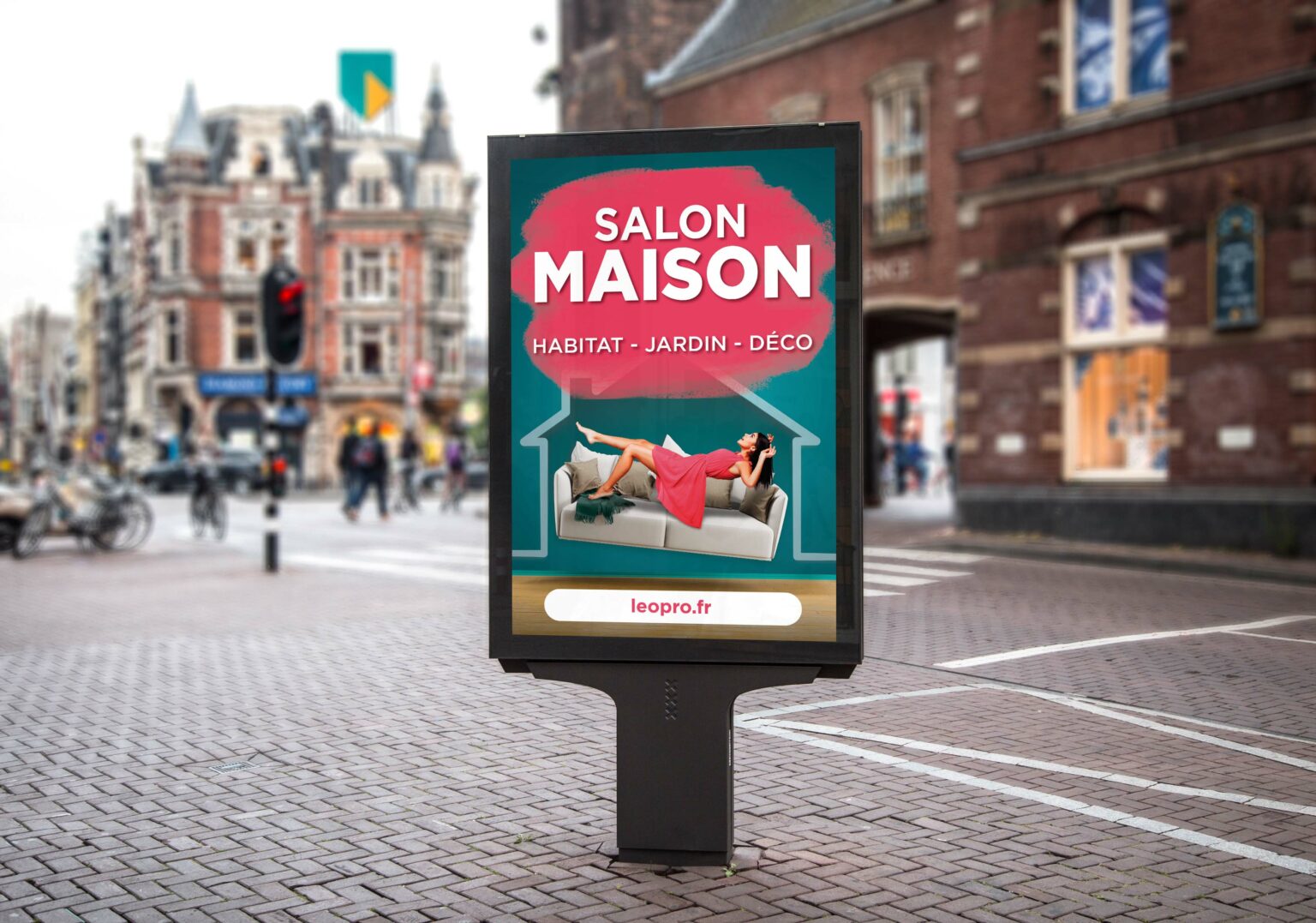 affiche du salon maison angoul&ecirc;me, du 5 au 7 avril 2024