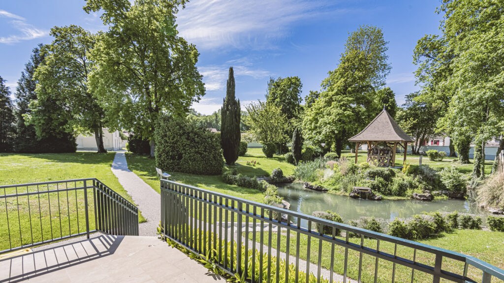 vue sur l'environnement verdoyant de la commune de Val-de-Vesle, dans la Marne (51)