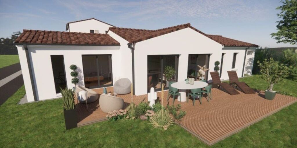 modèle de maison du projet Villas les Hortensias, par Bermax Construction