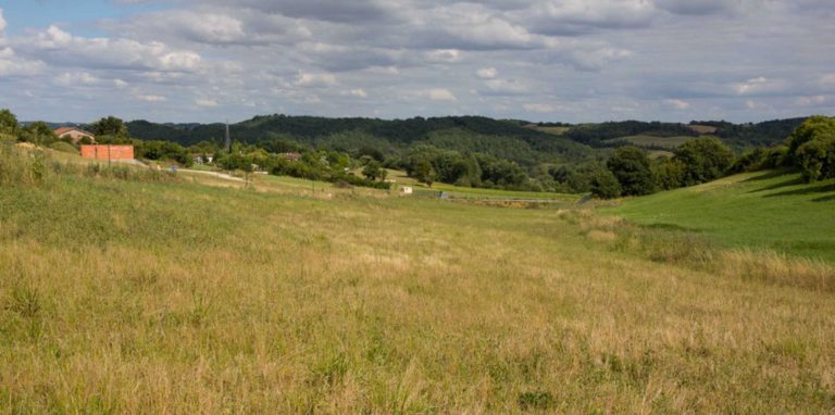 vue sur le Lotissement « L’Avenir », à Lasséran (32)