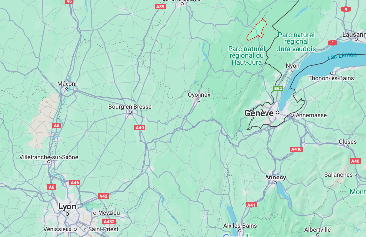 situation géographique de Morbier, dans le Jura (39)