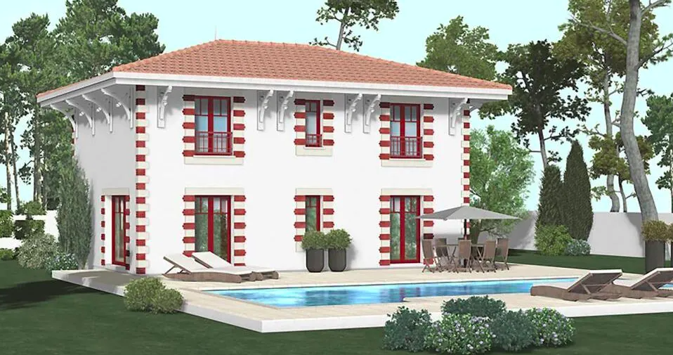 maison traditionnelle arcachonnaise, par le constructeur IGC
