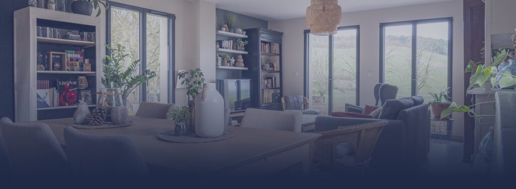 intérieur d'une maison du constructeur Maisons Babeau Seguin