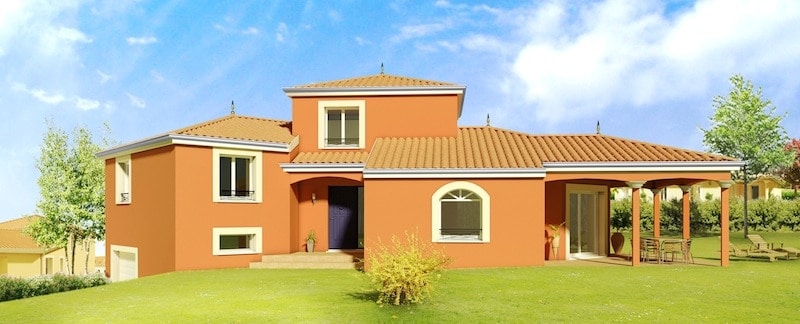 Modèle de maison réalisé par Demeures Caladoises
