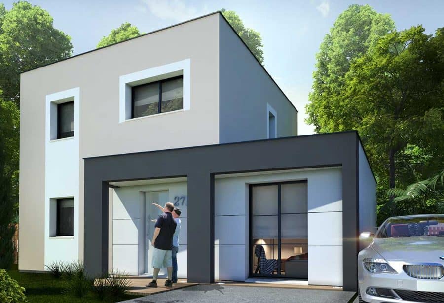 Maison contemporaine réalisée par Habitat Concept Habitat Concept - maison contemporaine