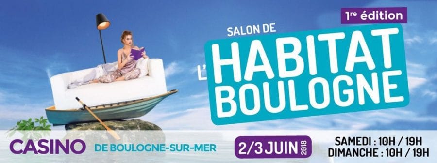 affiche du Salon de l'Habitat de Boulogne