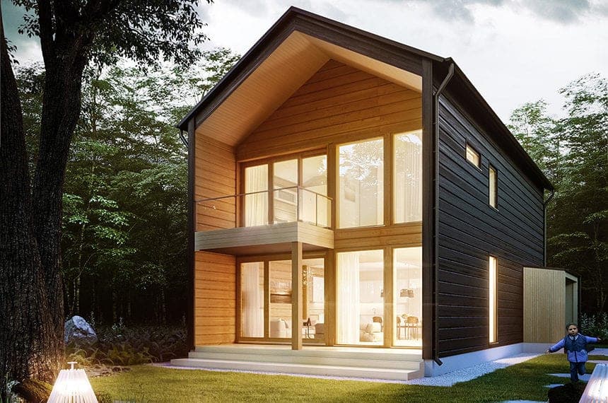 meilleur Maison Kit Bois Contemporaine Aperçu - Alcon2020