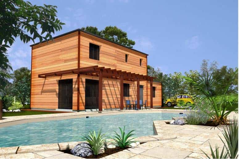 Maison en kit préfabriqué 15 modèles pour s