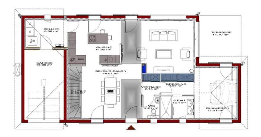  plan  de maison  220 m Infos et ressources