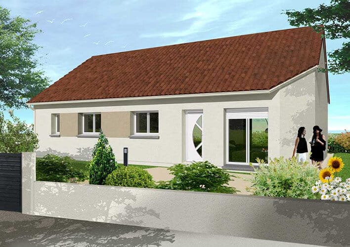 Modèle de maison réalisé par CER Construction