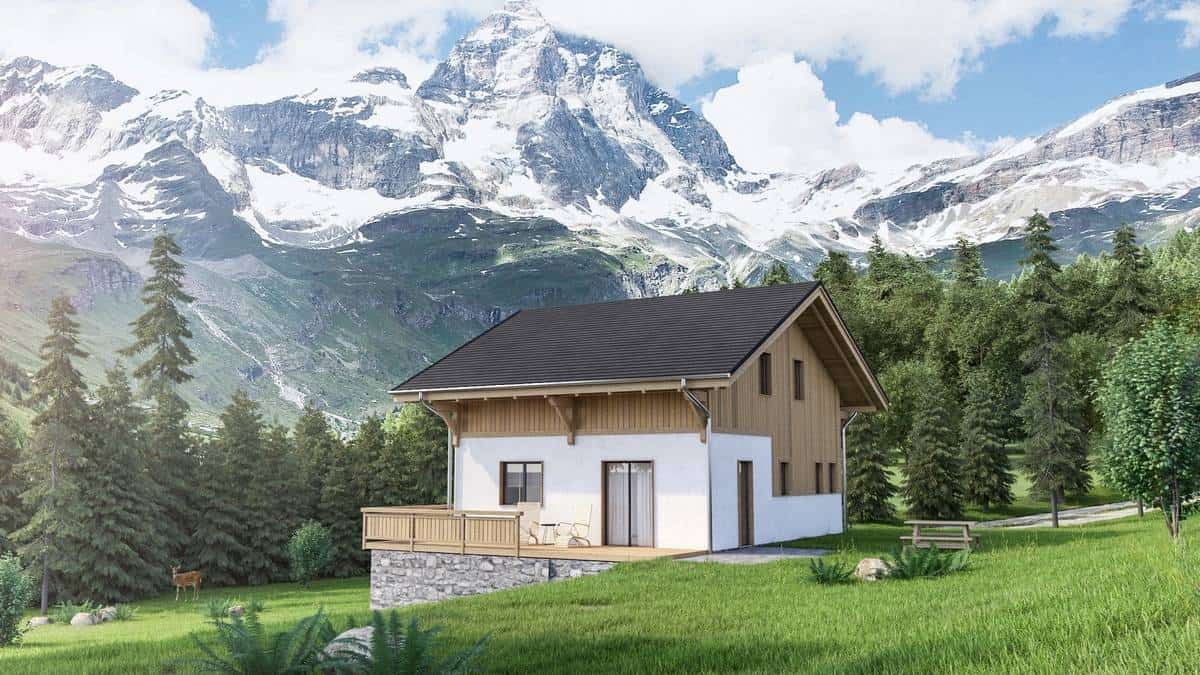 maison traditionnelle dans le 01, par Maisons et Chalets des Alpes