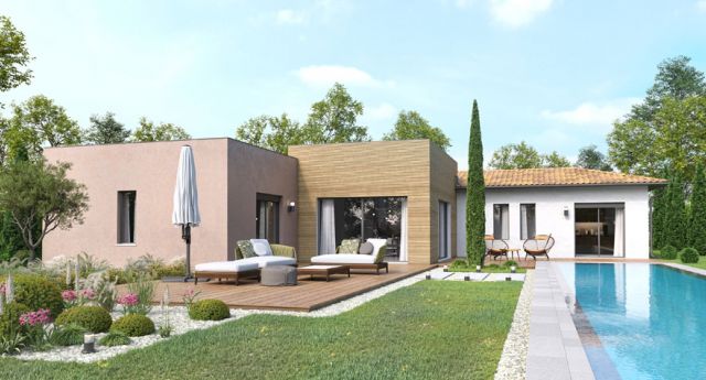 maison contemporaine et lumineuse dans le Lot-et-Garonne, par IGC Construction